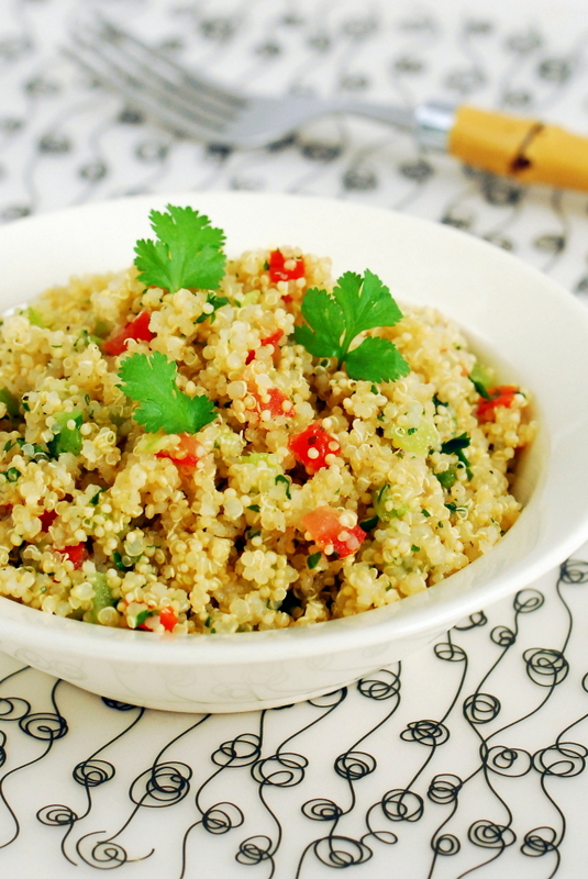 Tabbouleh z quinoa
