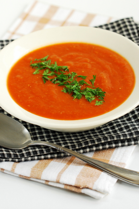 Zupa pomidorowo-bakłażanowa