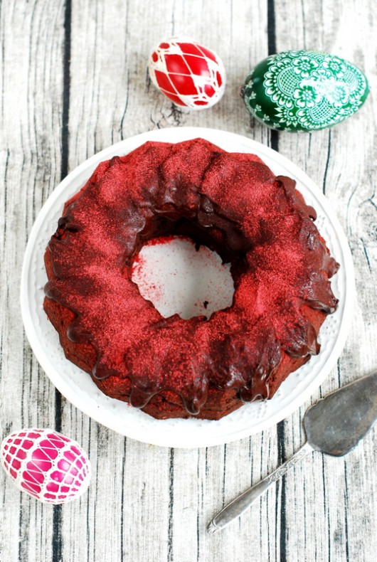 Wegańska i bezglutenowa babka kakaoworóżana / Vegan & glutenfree